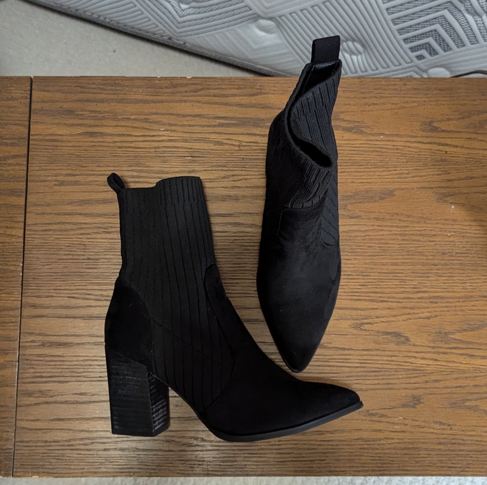 Black Ankle Boots from Steve Madden